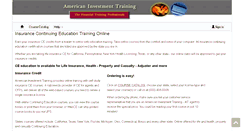 Desktop Screenshot of aitraining.webce.com