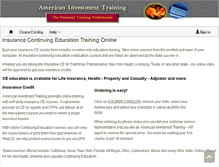 Tablet Screenshot of aitraining.webce.com