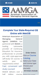 Mobile Screenshot of aamga.webce.com